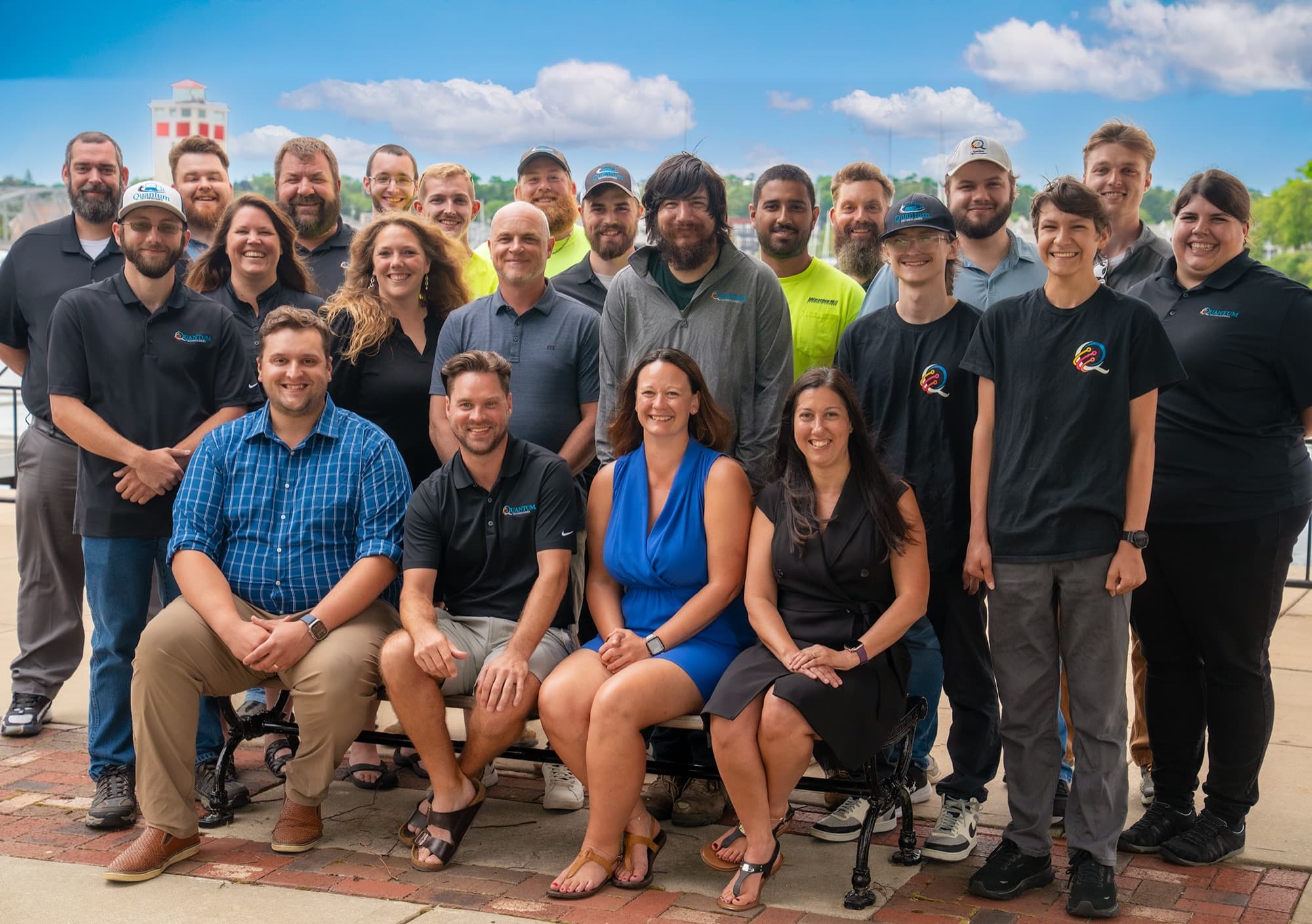 The Quantum Technologies team in Sturgeon Bay, Wisconsin